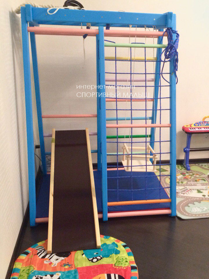 Идеи для обстановки детской. Оборудуем спортивный уголок в комнате ребенка.
