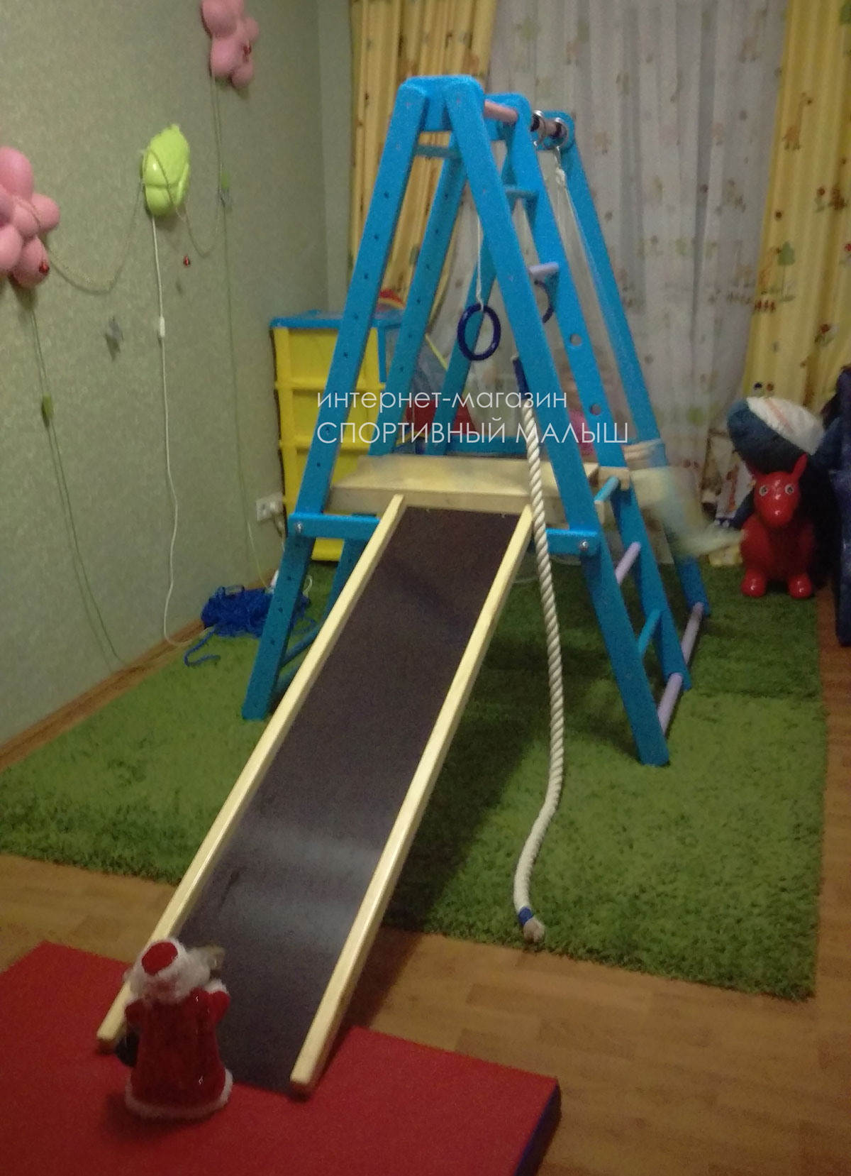 Детский спортивный комплекс Карапуз. Процесс сборки. Фото от родителей.